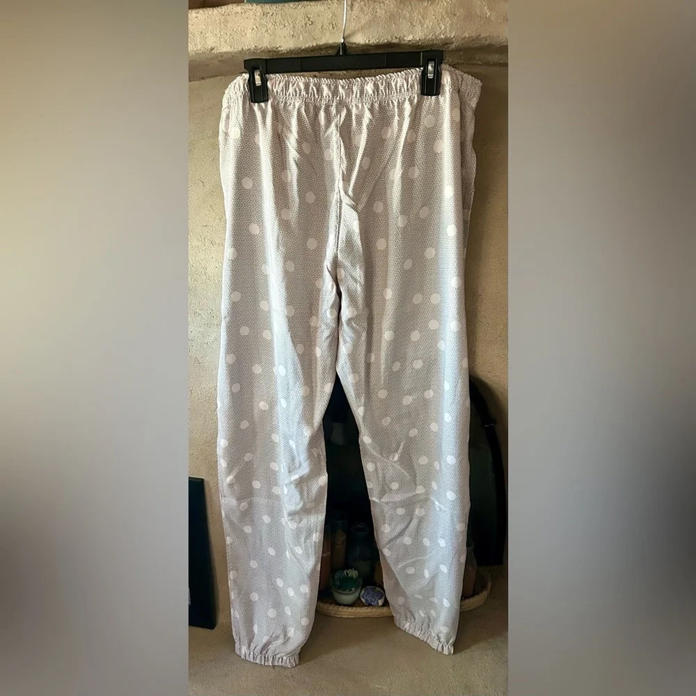 PJ Salvage Cream Polka Dot Pajama Set - Picture 9 of 13